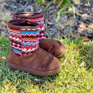 Little girl boots size 1-2